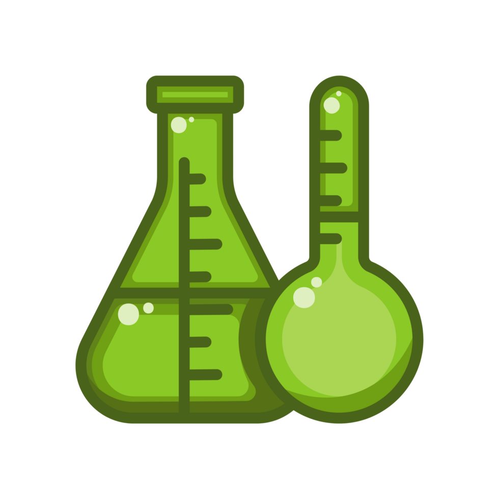 Laboratory Flasks Generative Ai 28720631 PNG