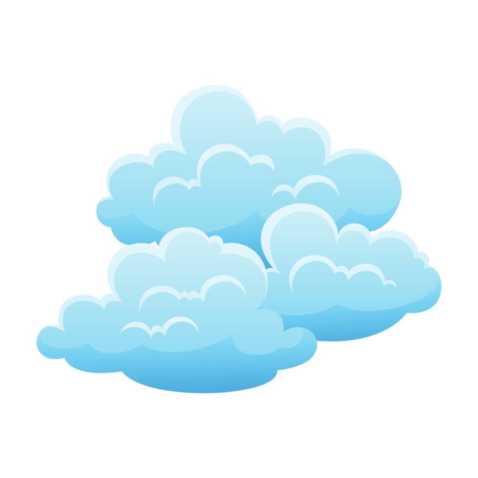 Floating Clouds  Generative Ai png