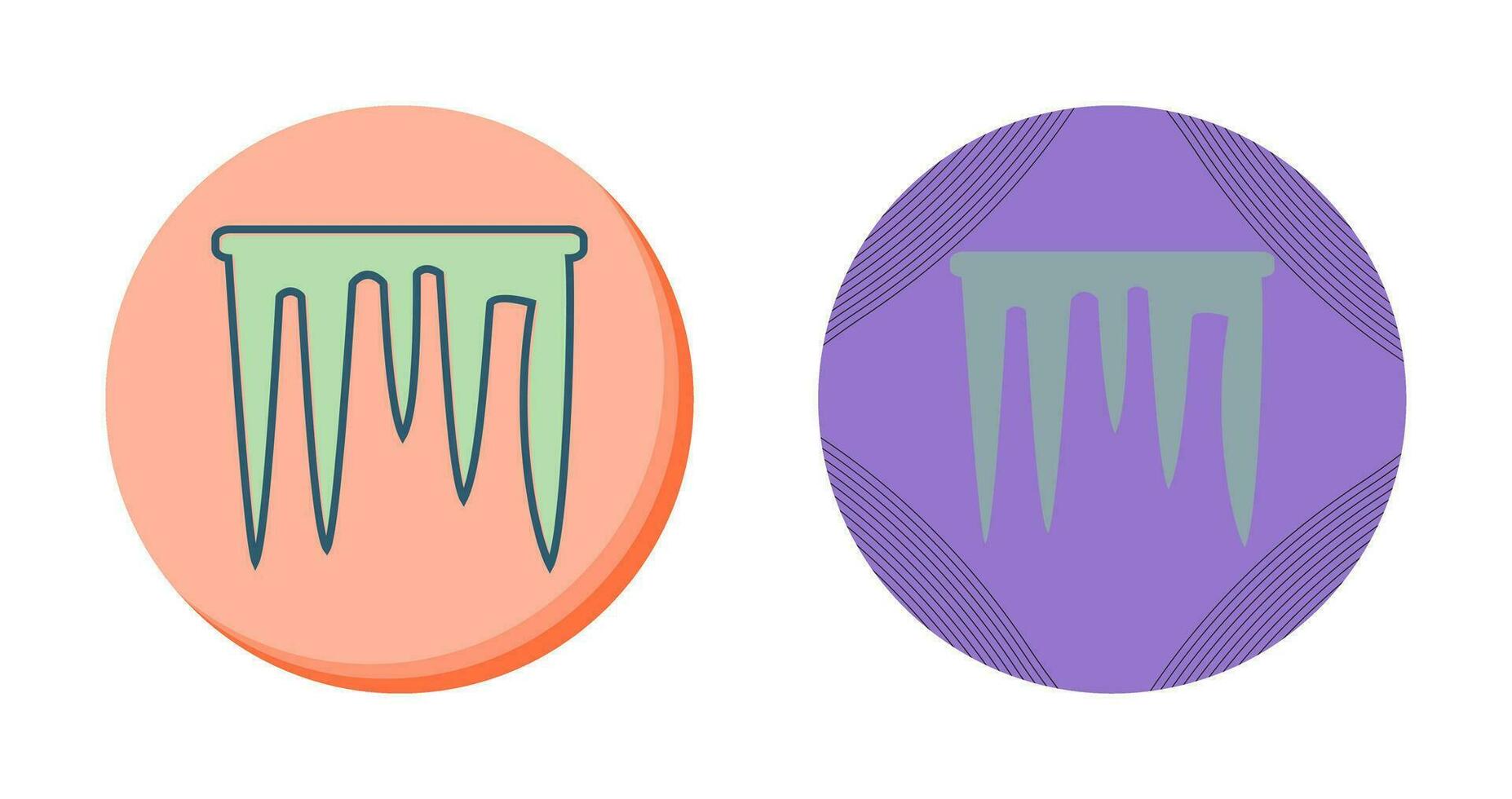 Icicles Vector Icon