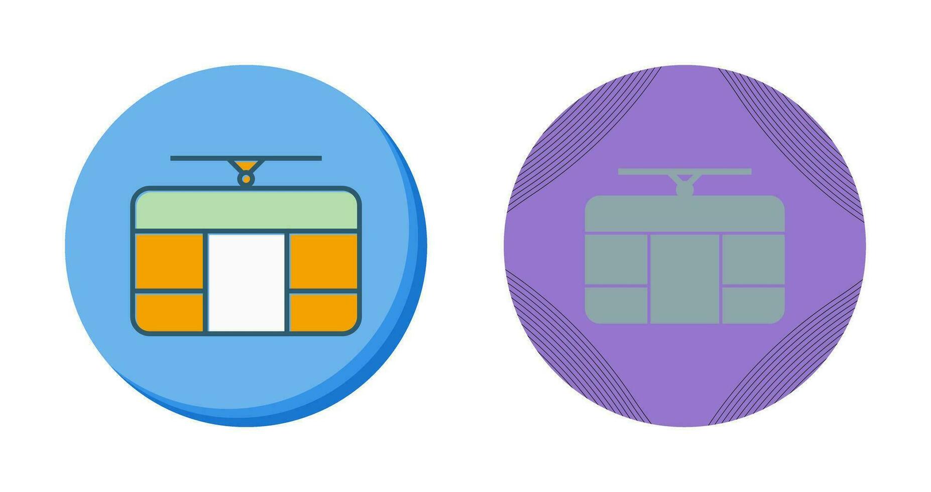 Cable Car Vector Icon