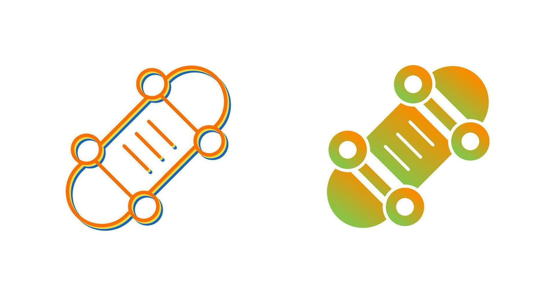 Skateboard Vector Icon