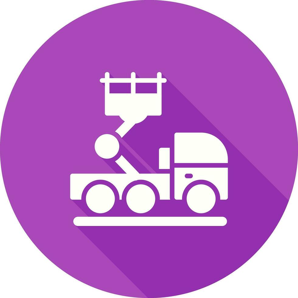 Ladder Truck Vector Icon