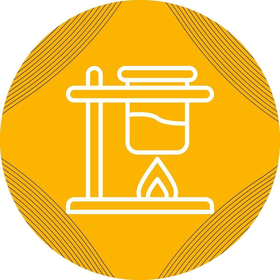 Bunsen Burner Vector Icon