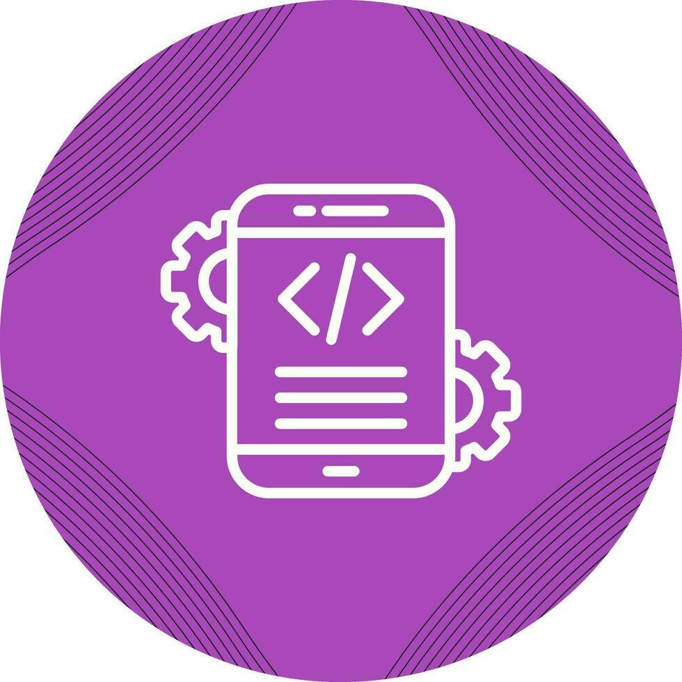 Mobile App Development Vector Icon