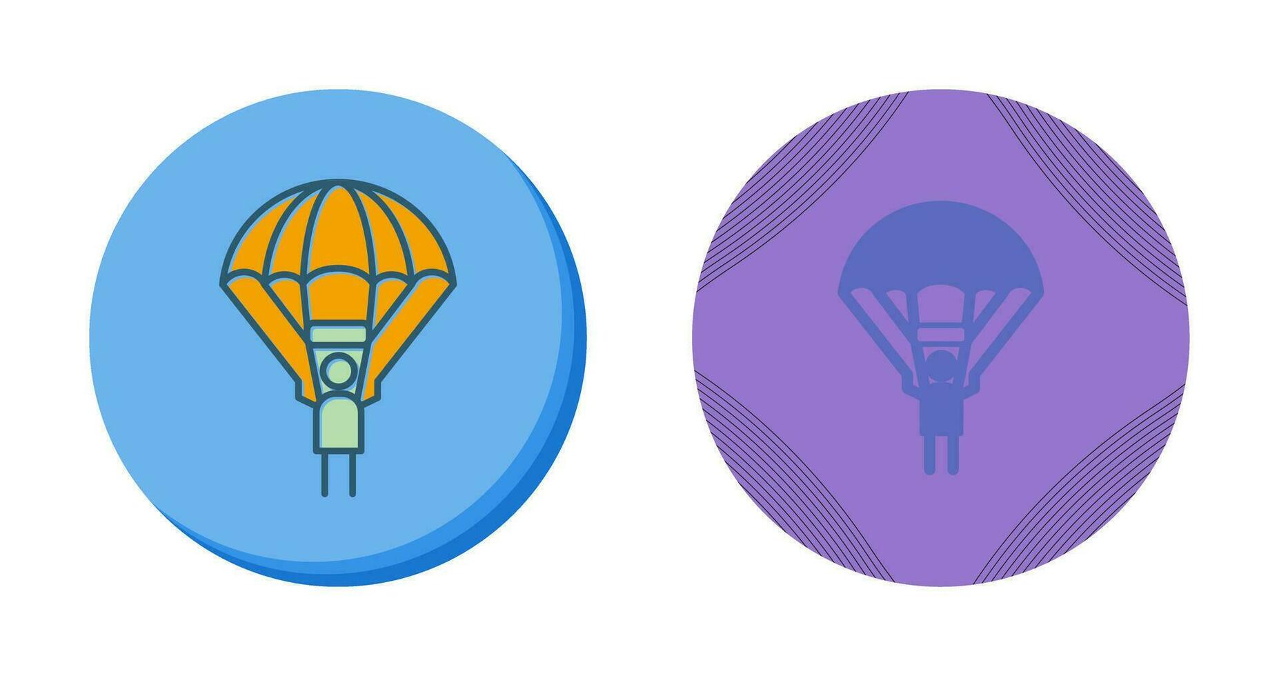 Parachuter Vector Icon