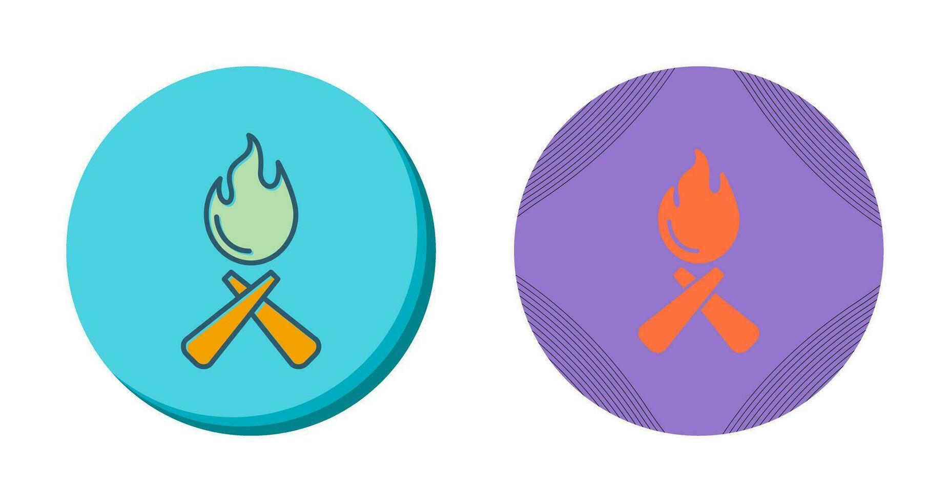 icono de vector de fuego