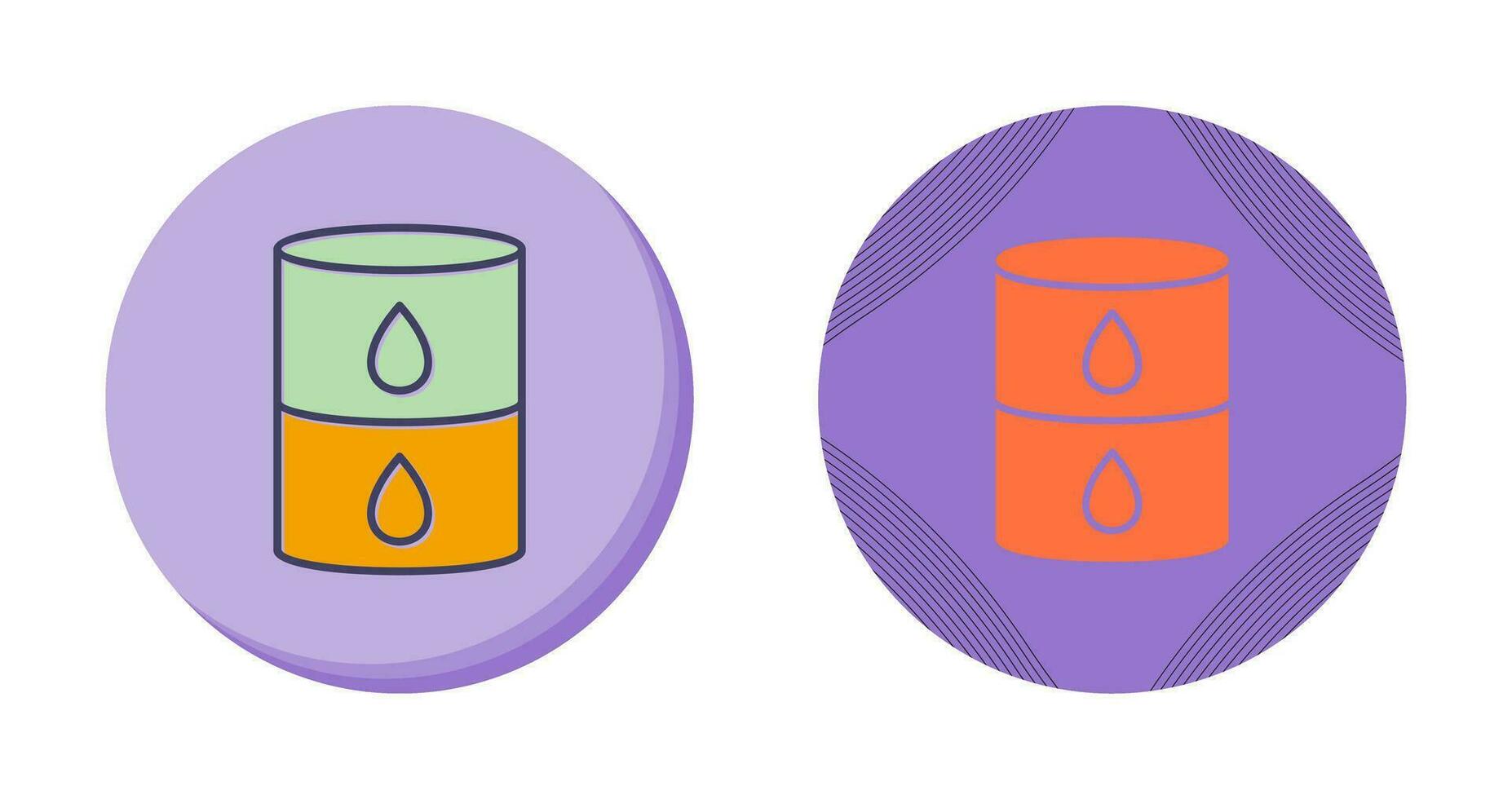 Oil Barrel Vector Icon