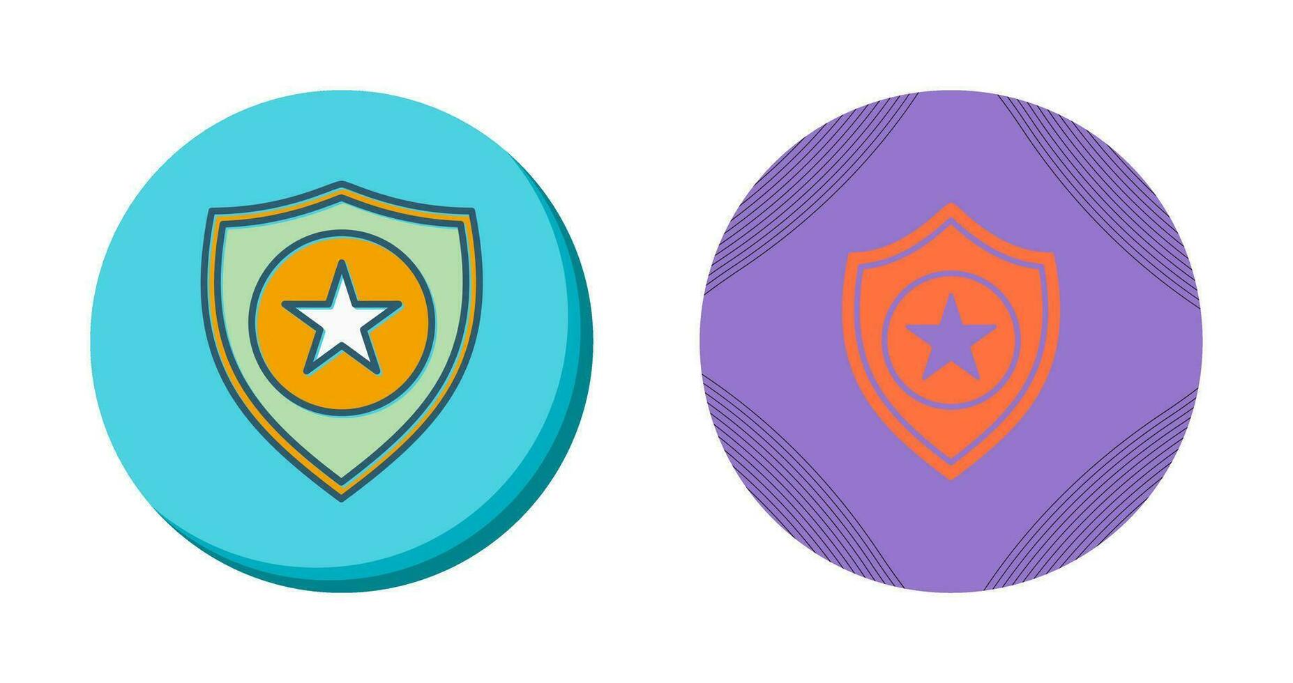 Police Badge Vector Icon