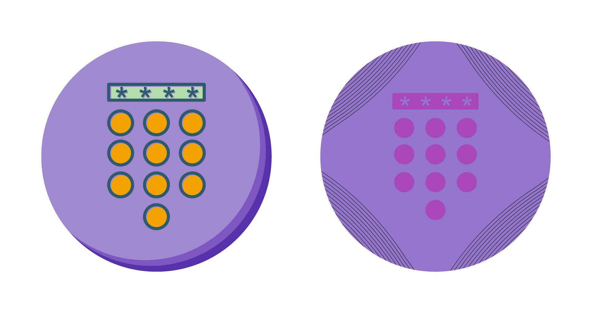 Passcode Lock Vector Icon 28721515 Vector Art at Vecteezy