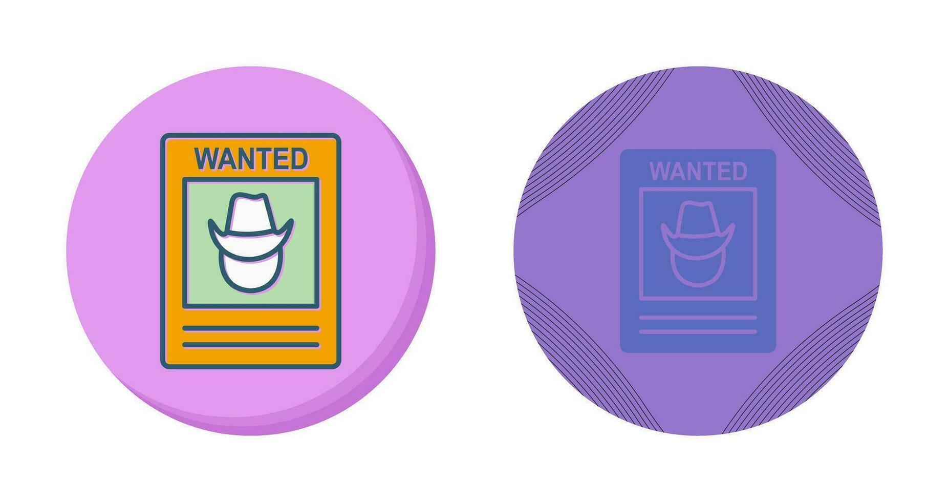 Wanted Poster Vector Icon