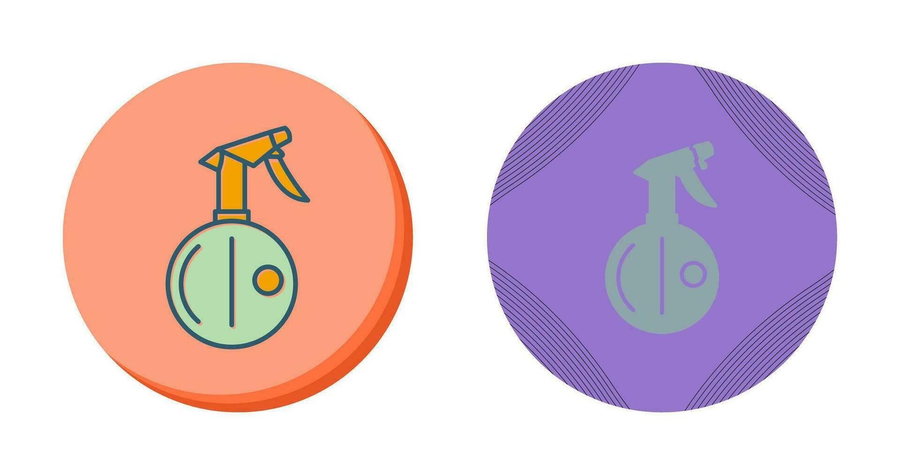 Water Spray bottle Vector Icon