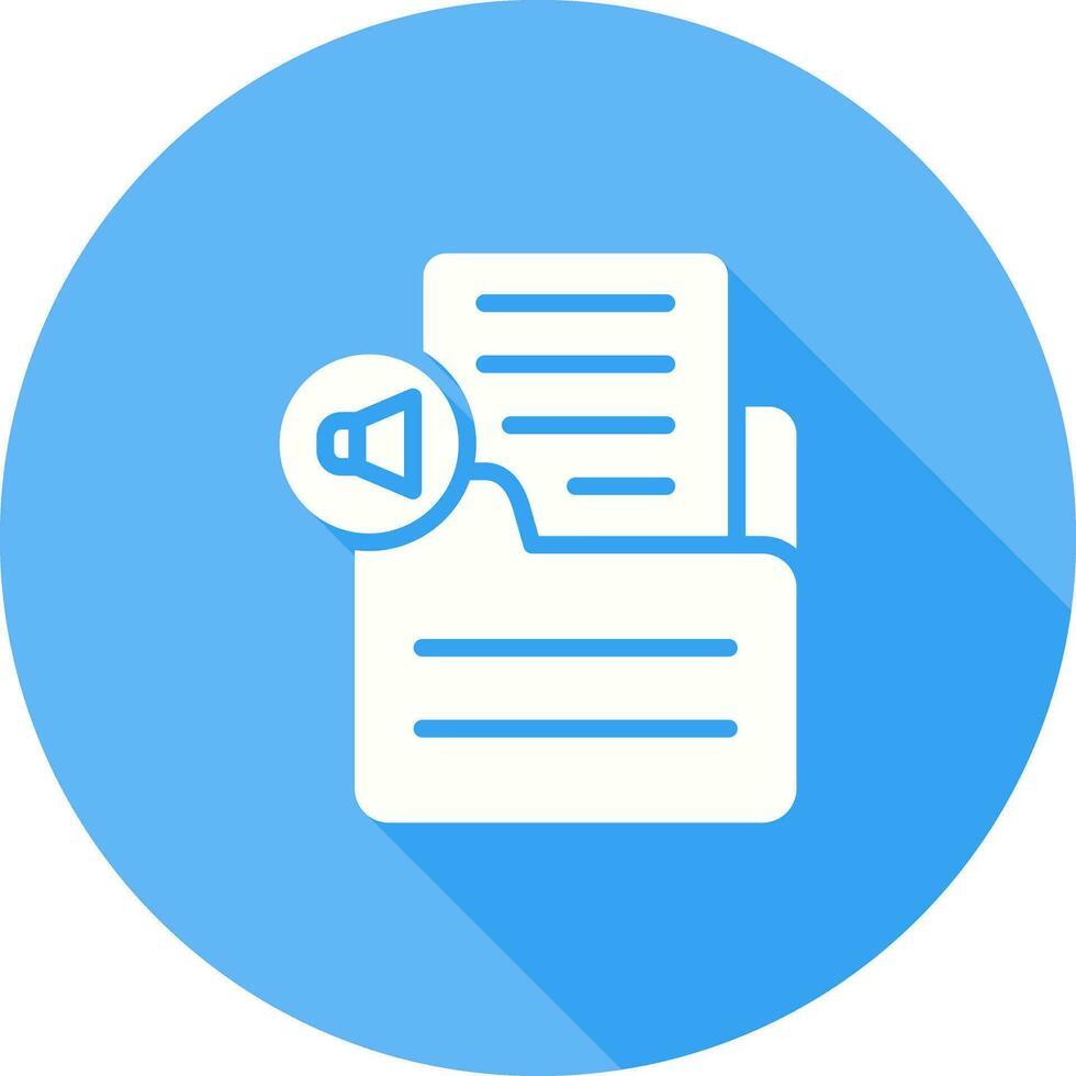Document Insert Audio Vector Icon