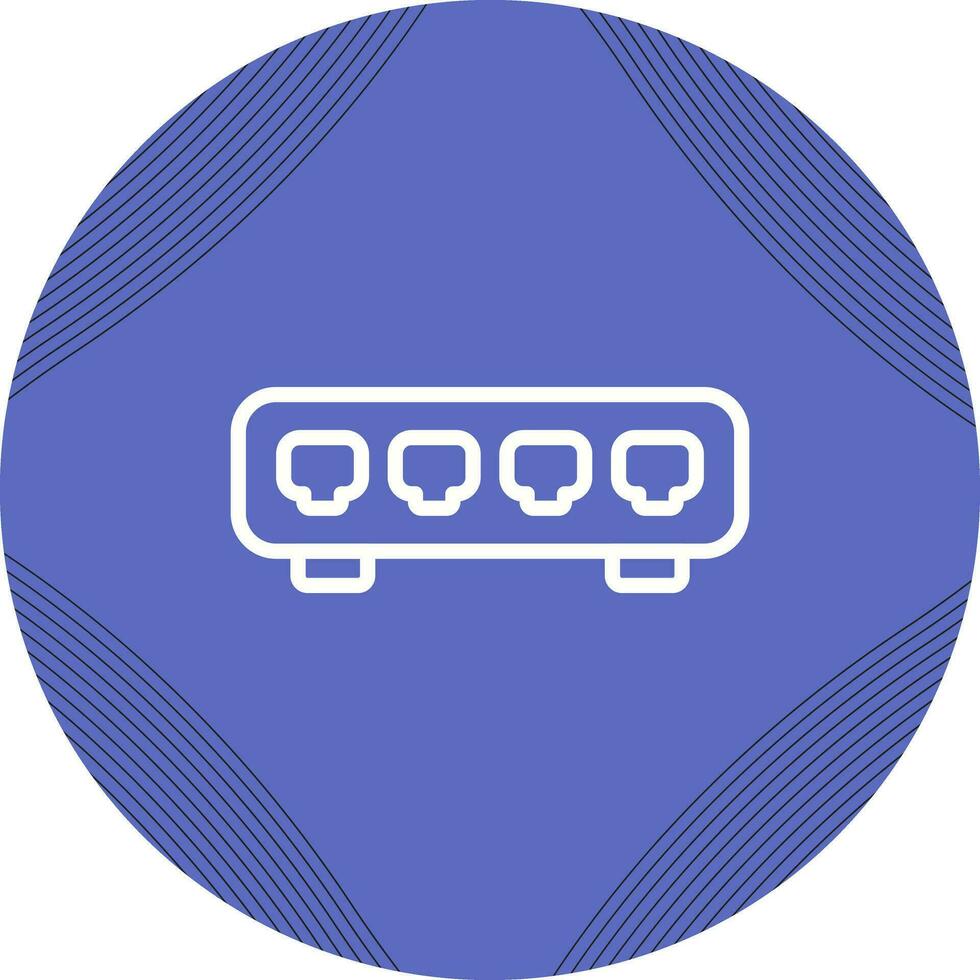 Ethernet Switch Vector Icon