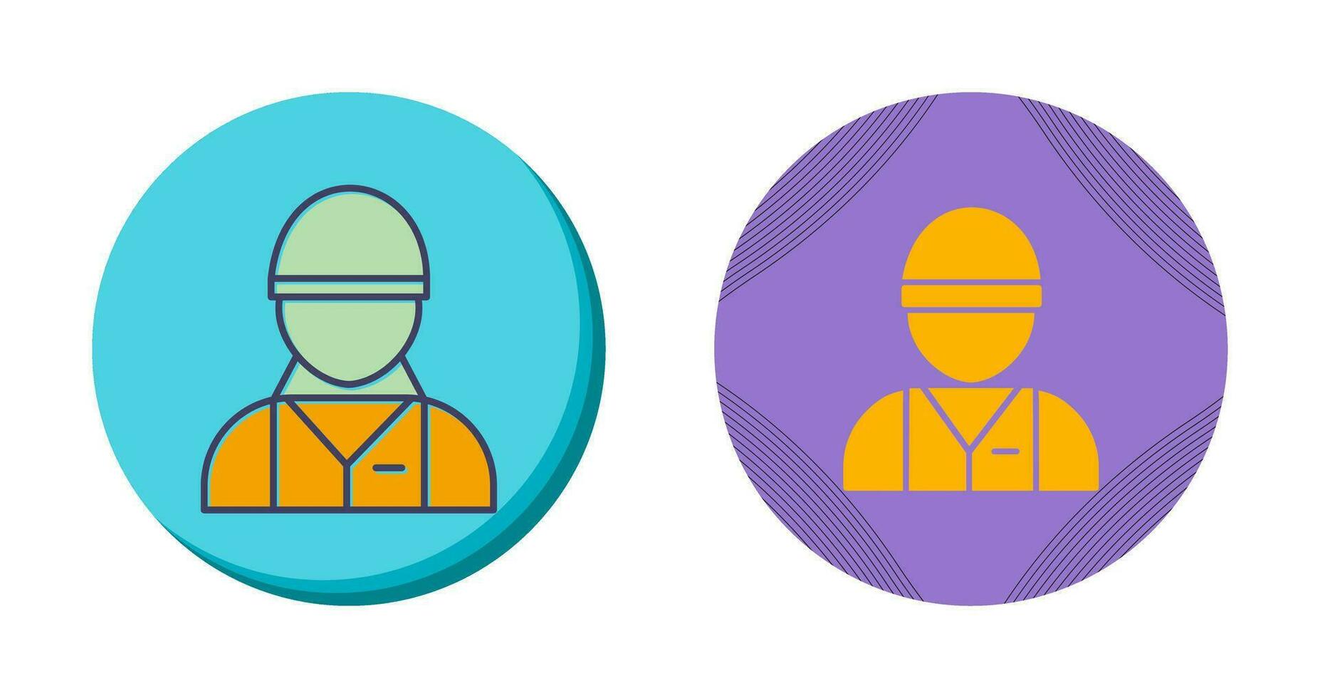 Industry Worker Vector Icon