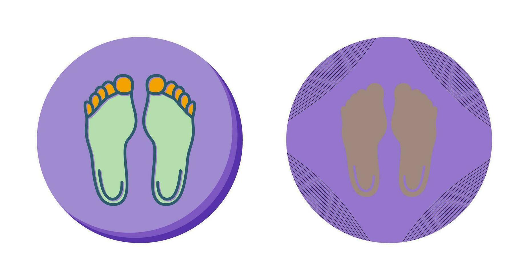 Feet Vector Icon