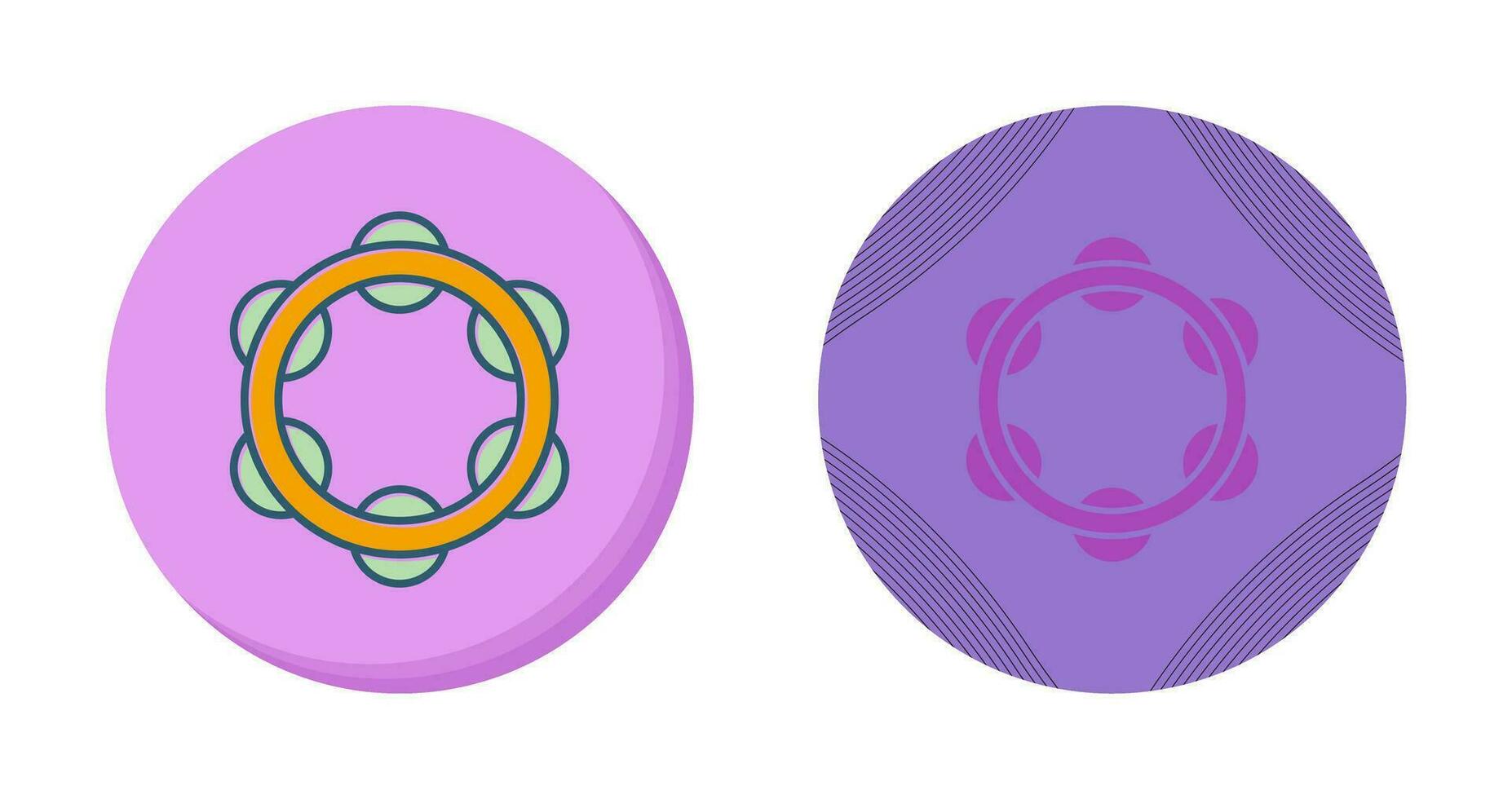 Tambourine Vector Icon