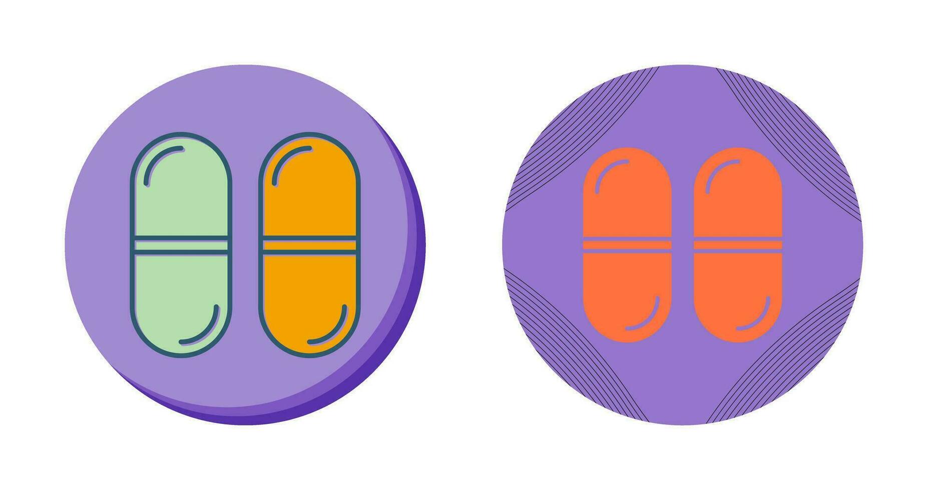 icono de vector de cápsulas