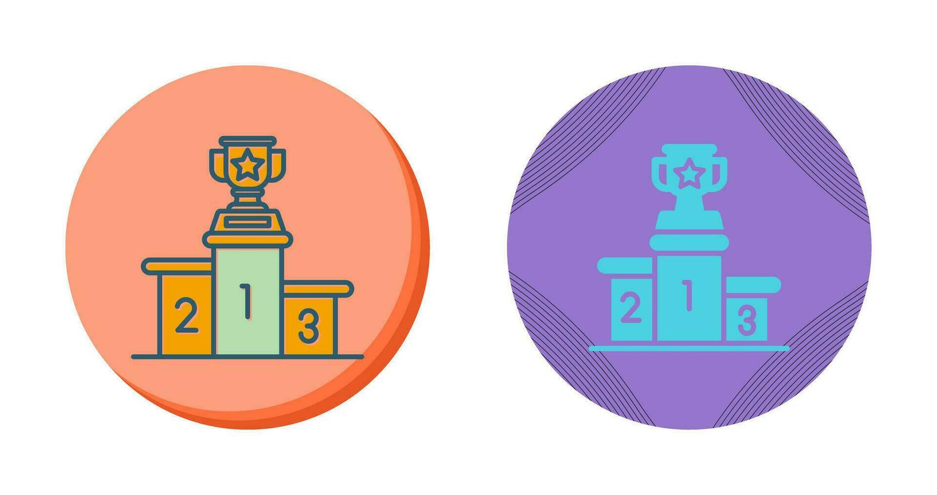 Podium Vector Icon