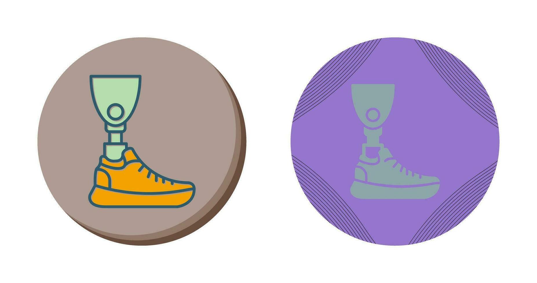 Prosthesis Vector Icon