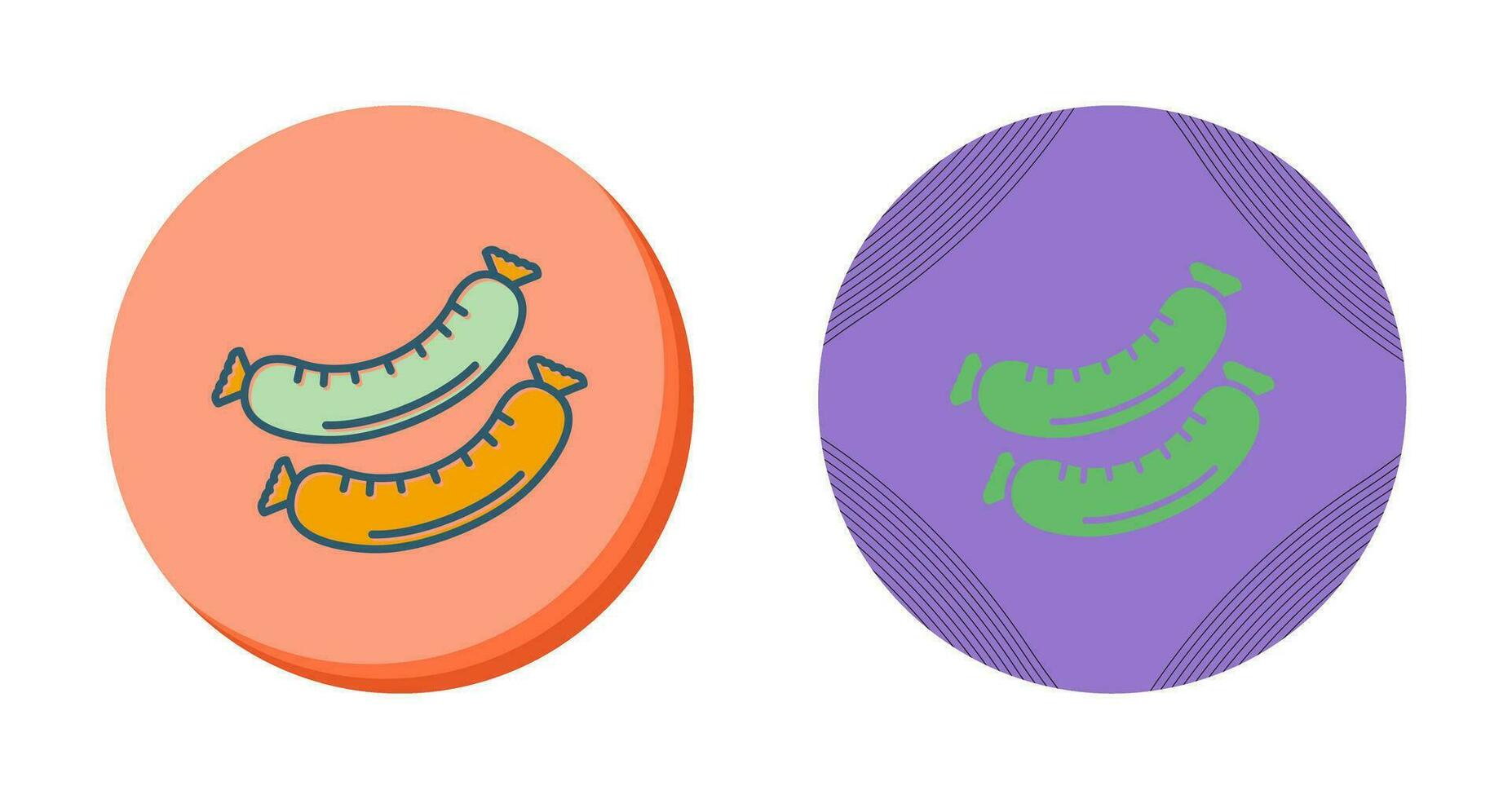 Sausage Vector Icon