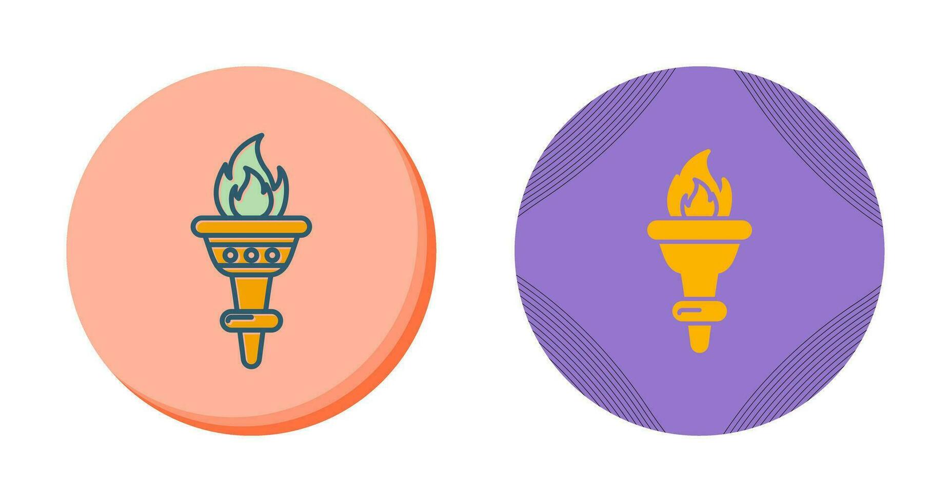 Torch Vector Icon