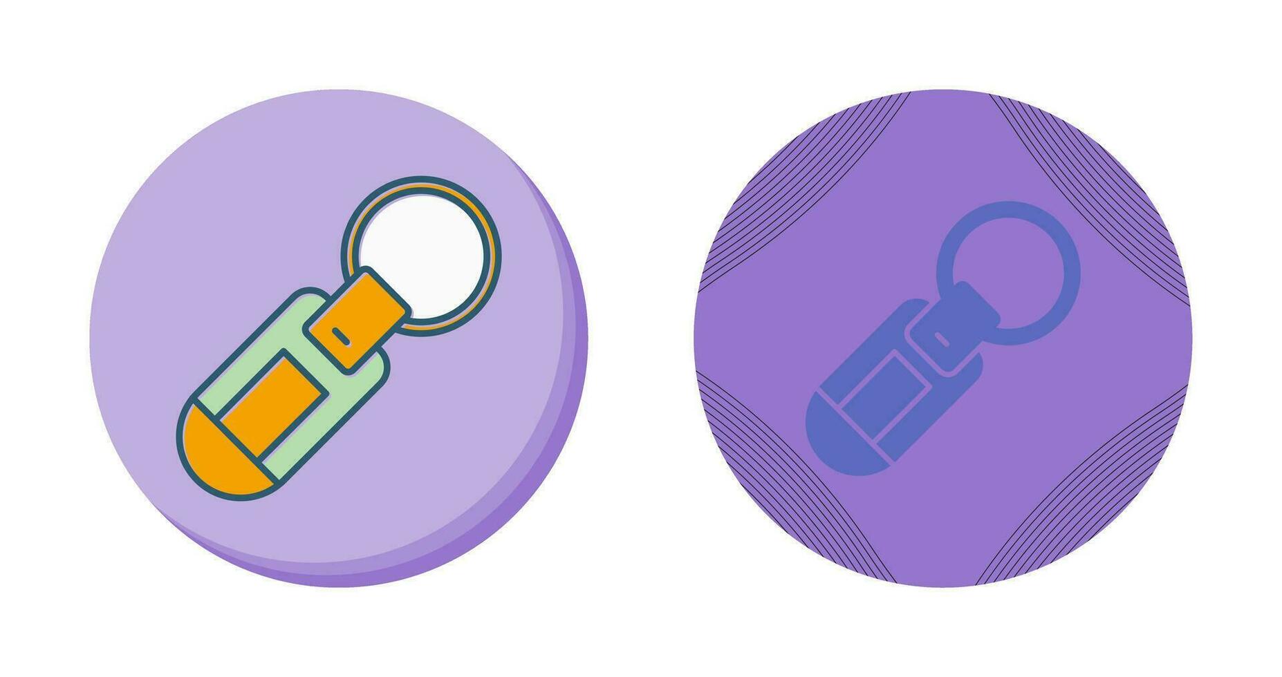 Keychain Vector Icon