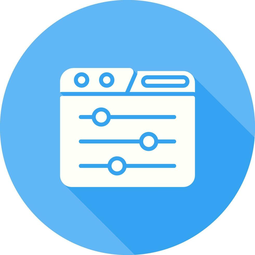 Control Panel Vector Icon