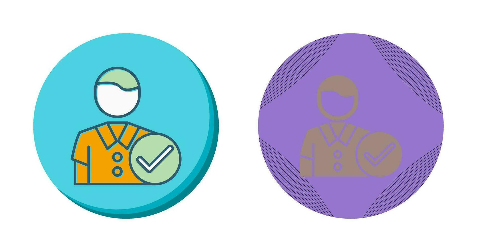 Man Accept Vector Icon