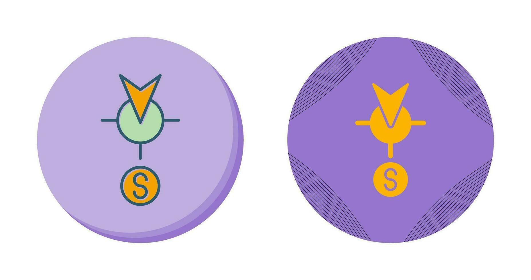 South Vector Icon