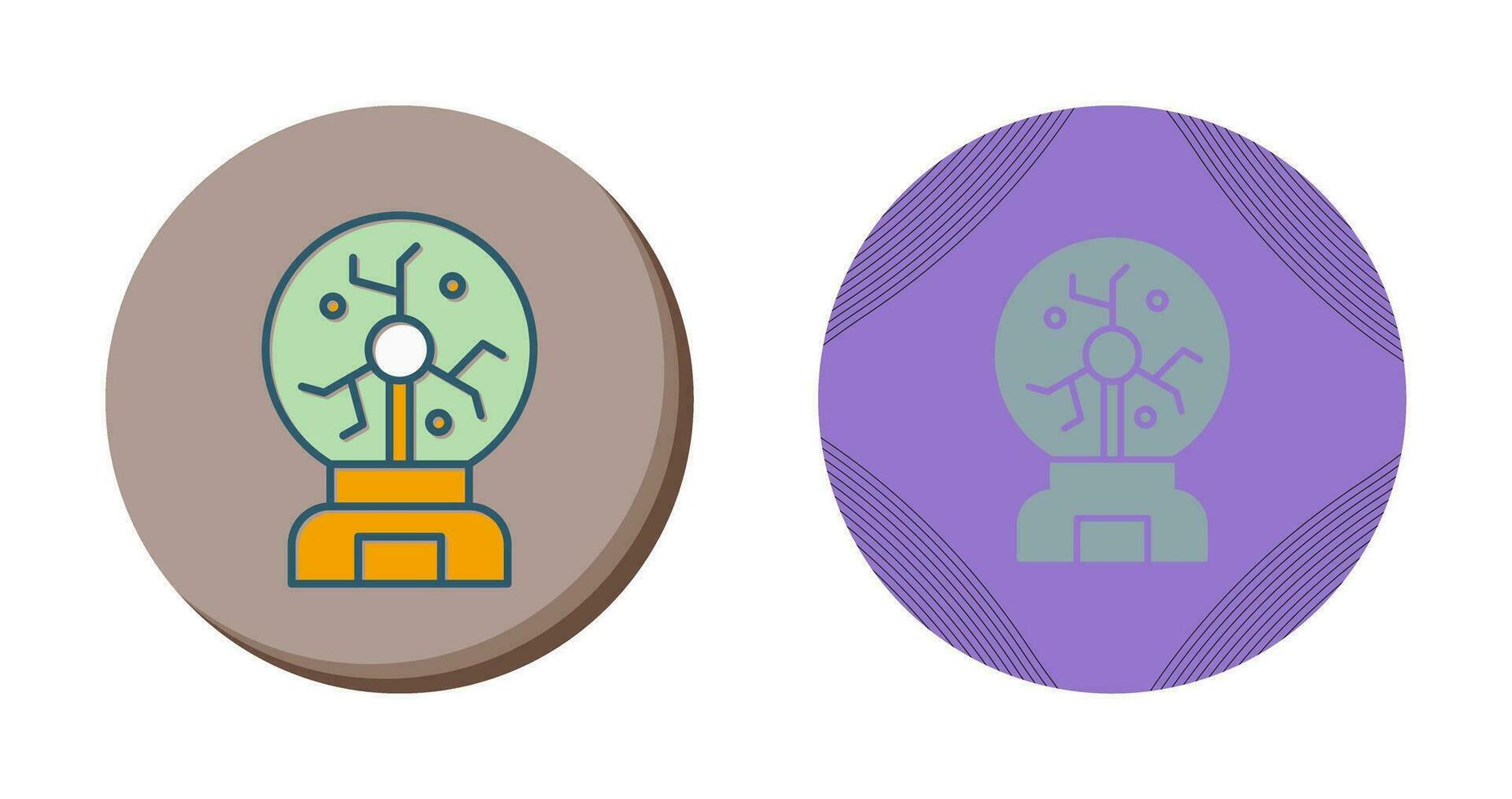 Plasma Ball Vector Icon