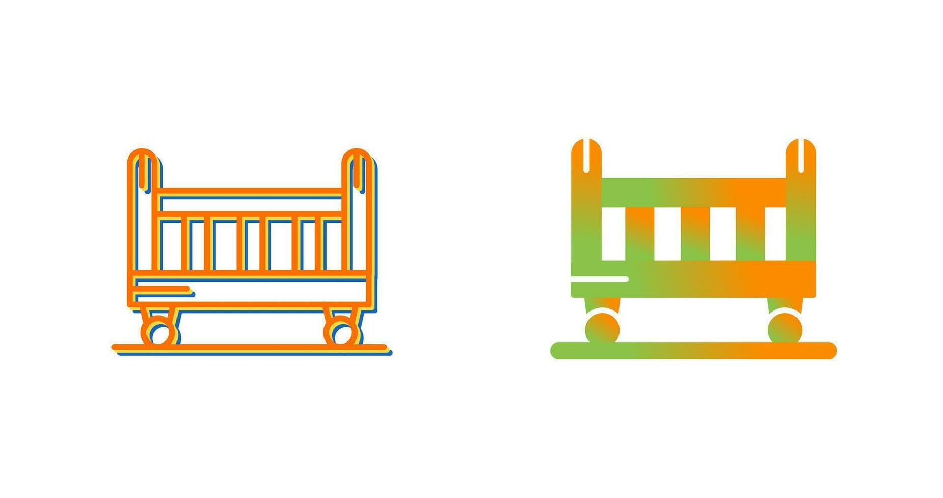 Crib Vector Icon