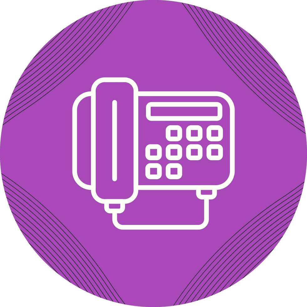 Fax Machine Vector Icon
