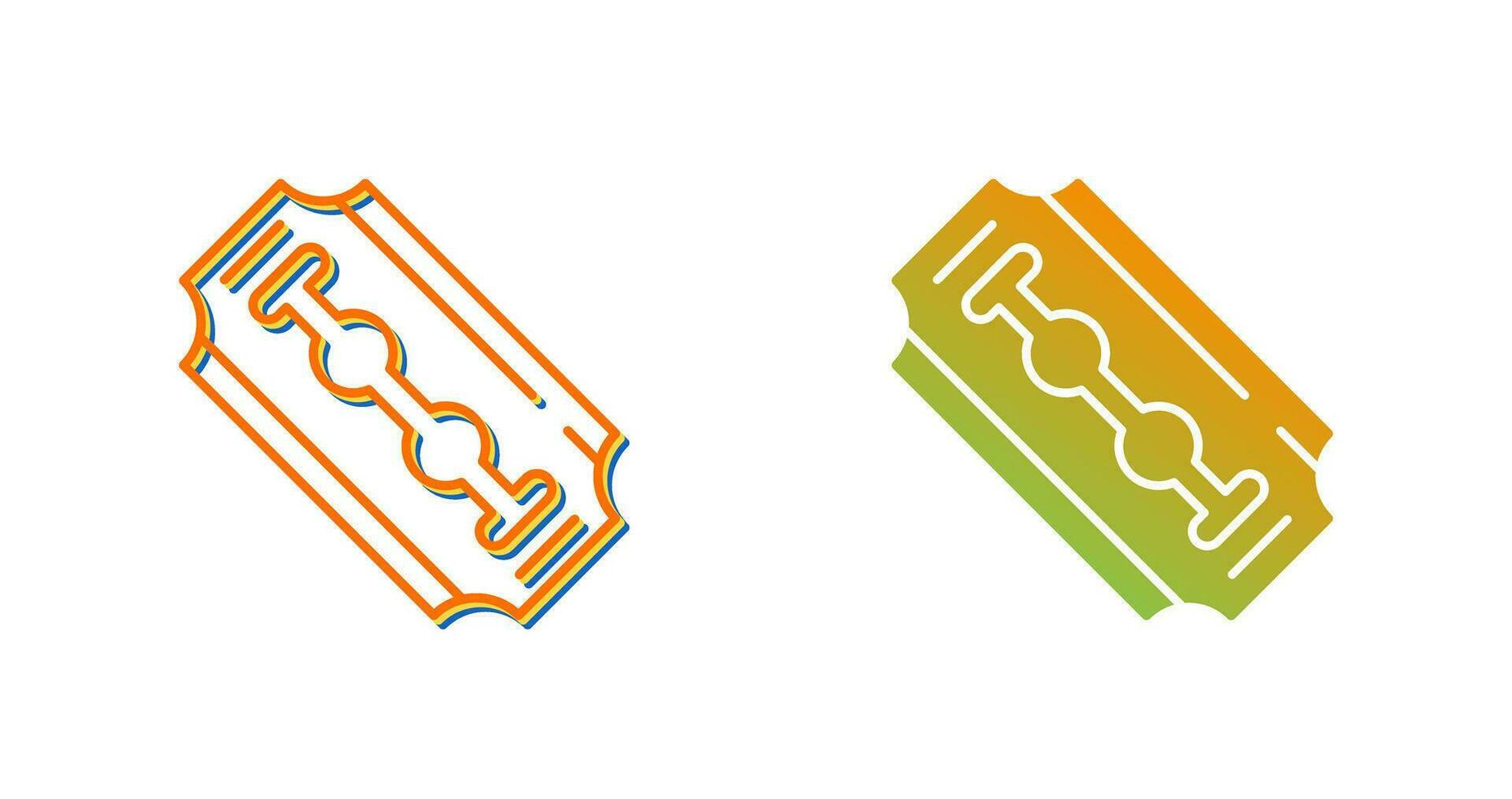 Razor Blade Vector Icon