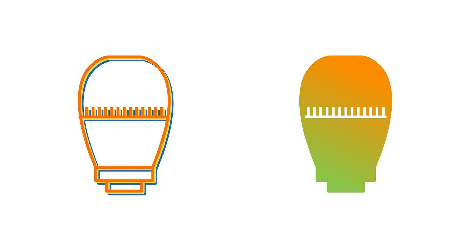 Thermostatic Head Vector Icon