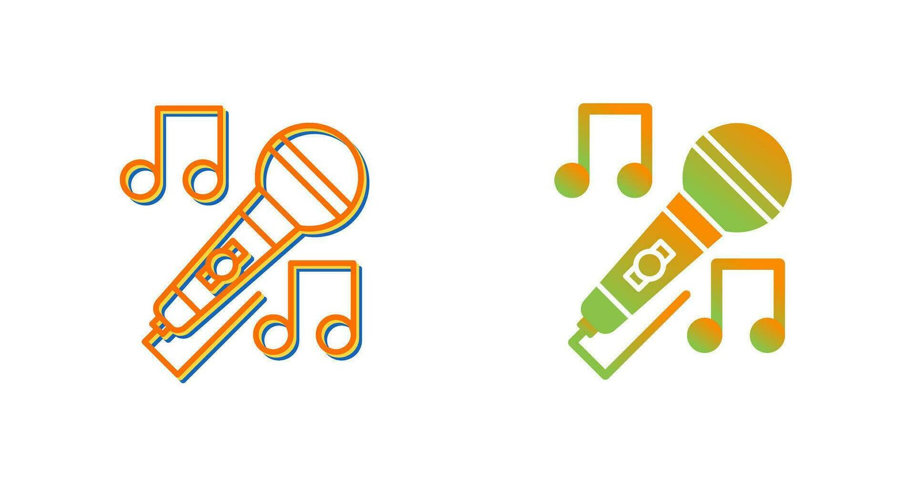 Karaoke Vector Icon
