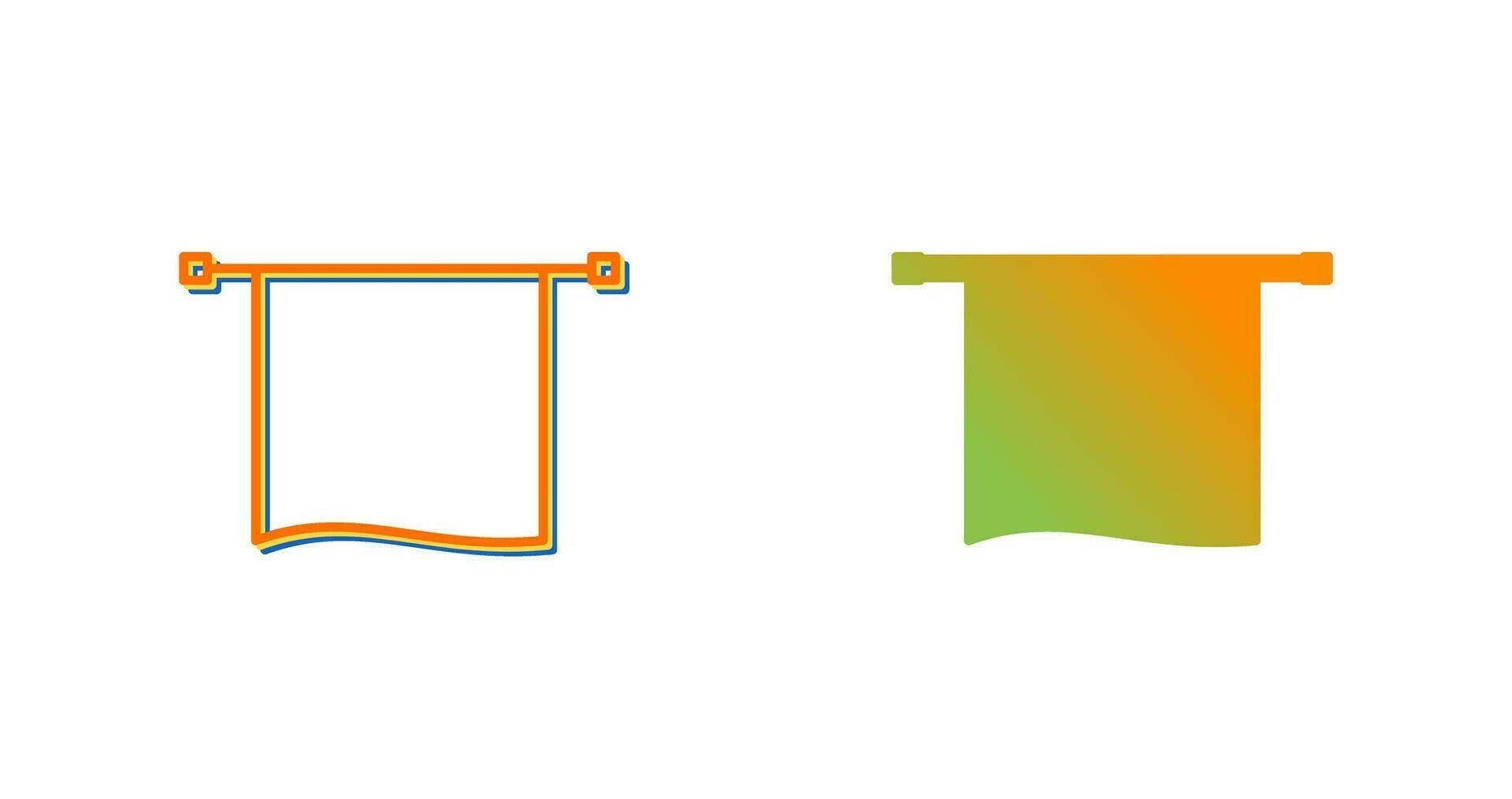 Towel Dryer Vector Icon