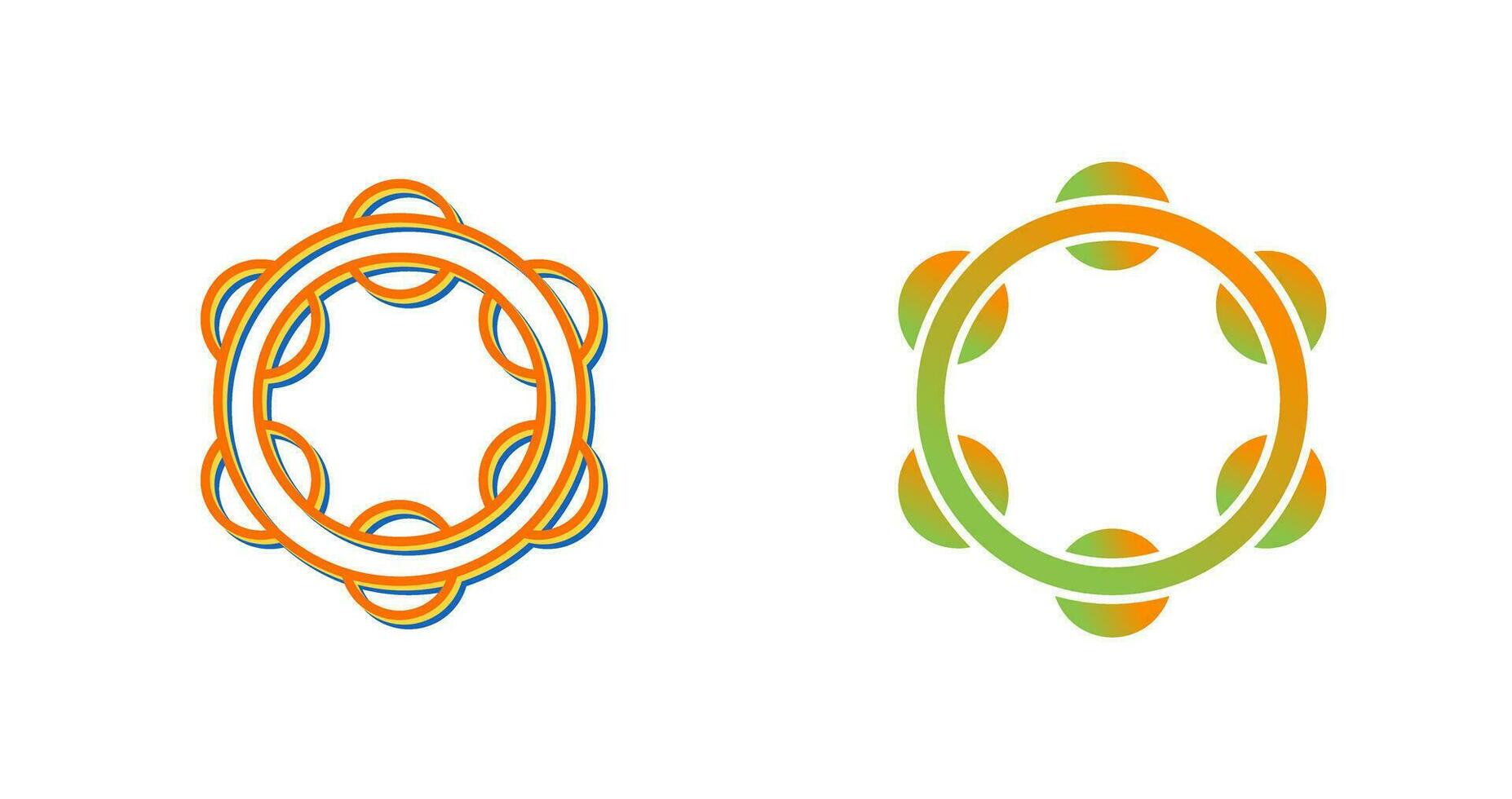 Tambourine Vector Icon