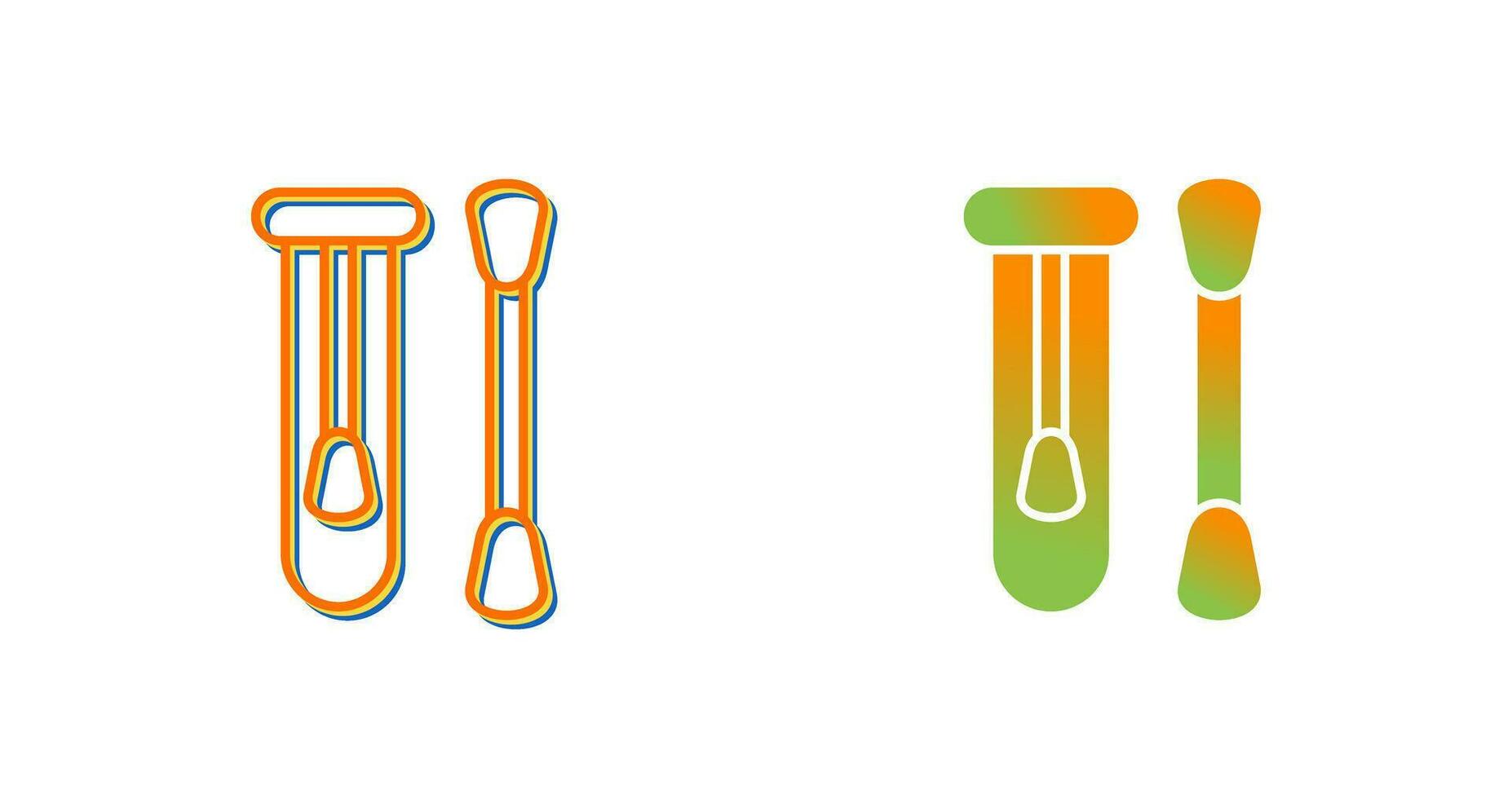 Cotton Swabs Vector Icon