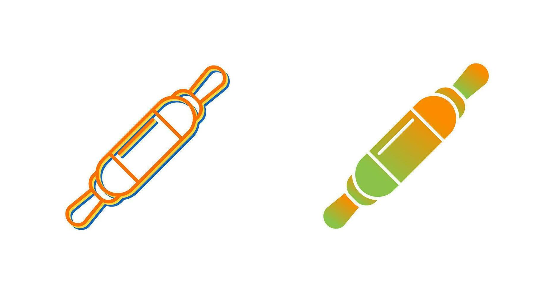 Rolling Pin Vector Icon