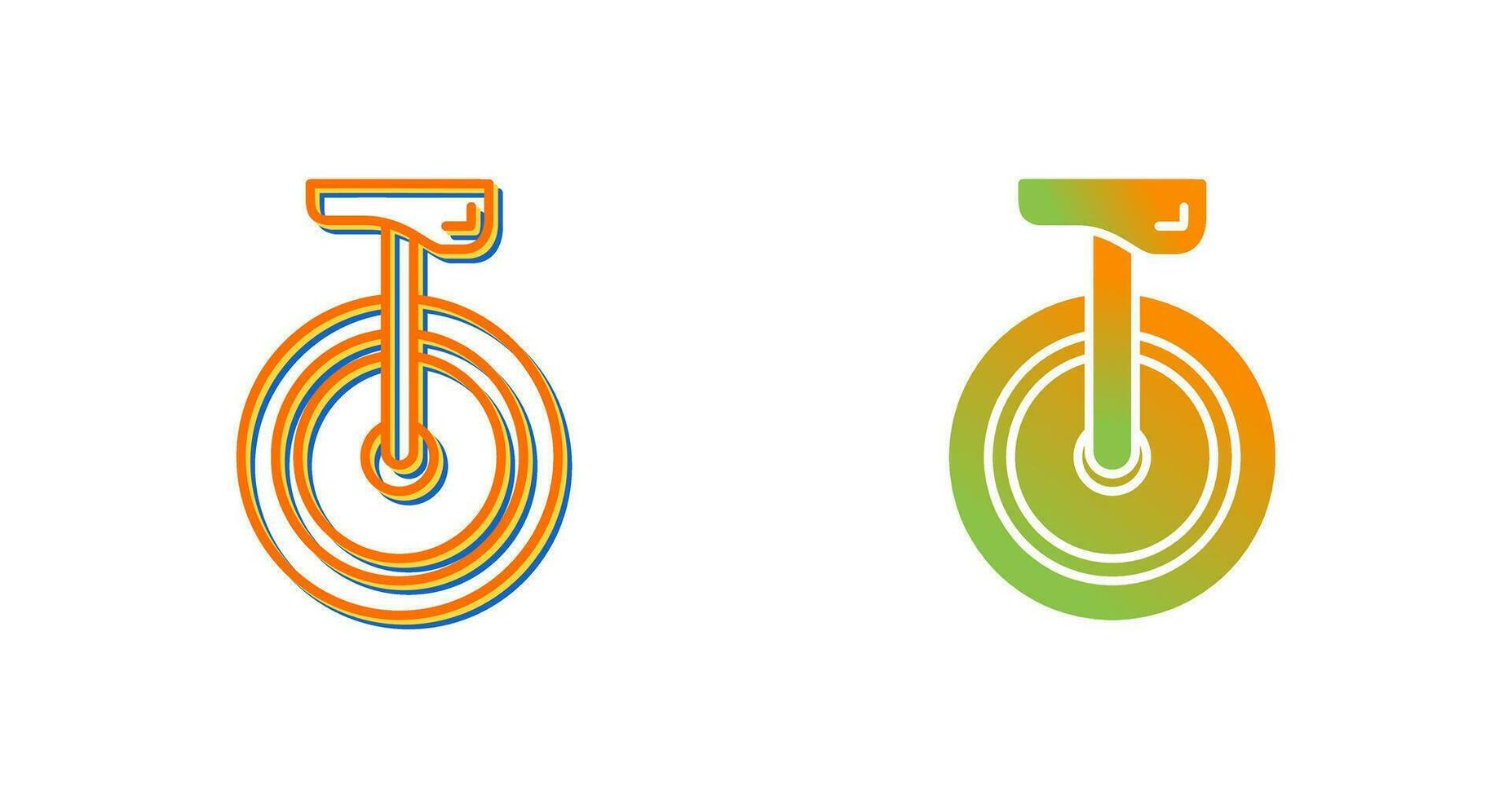 Unicycle Vector Icon