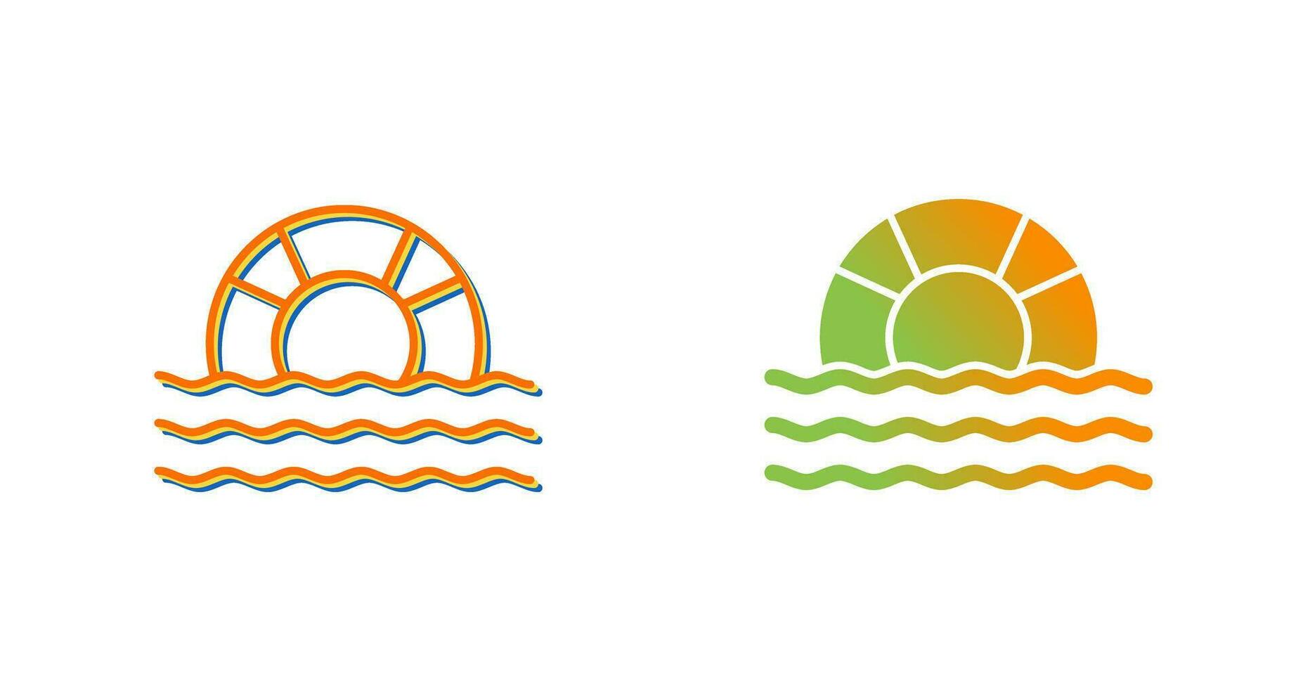 Float Vector Icon