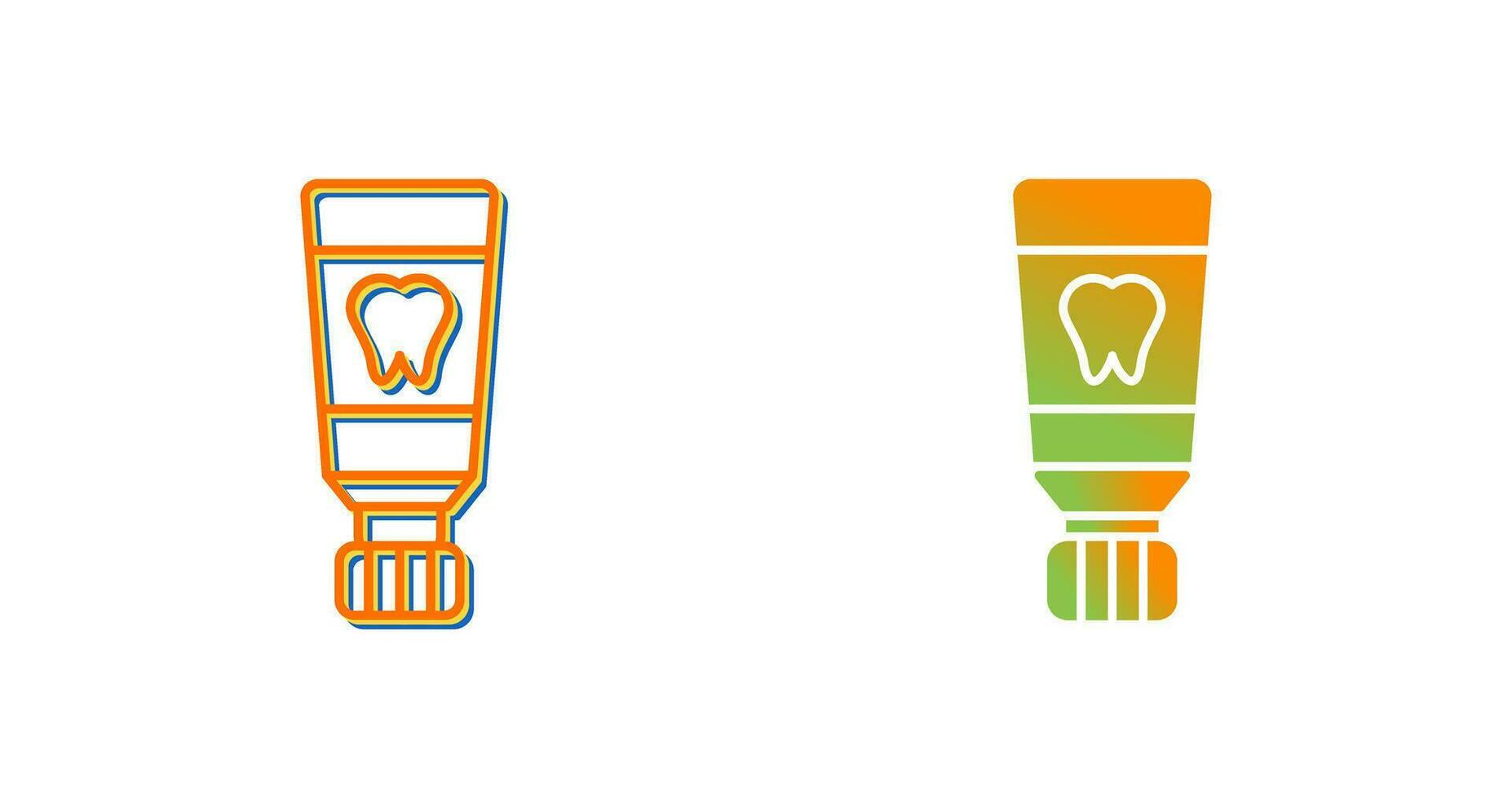 Toothpaste Vector Icon