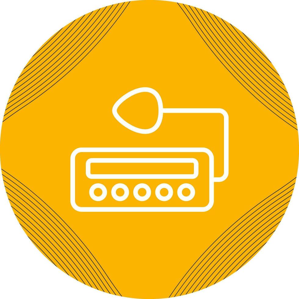 Taxi Radio Vector Icon