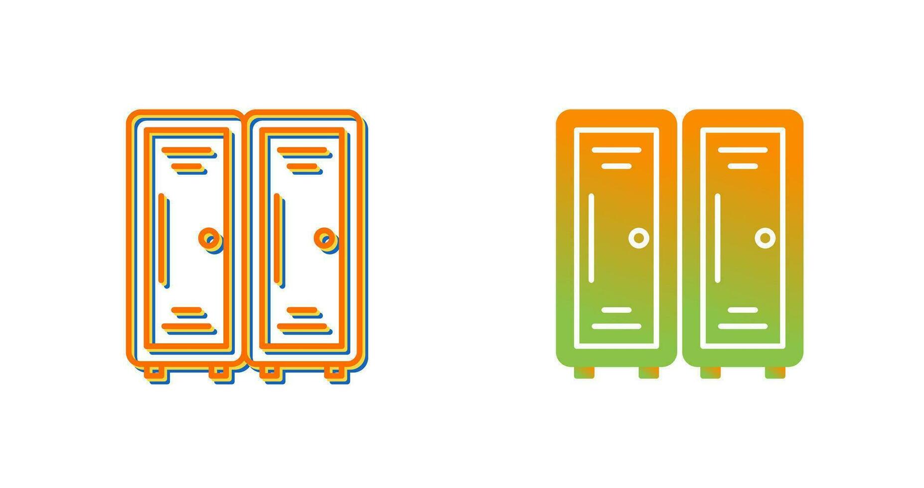 Locker Room Vector Icon