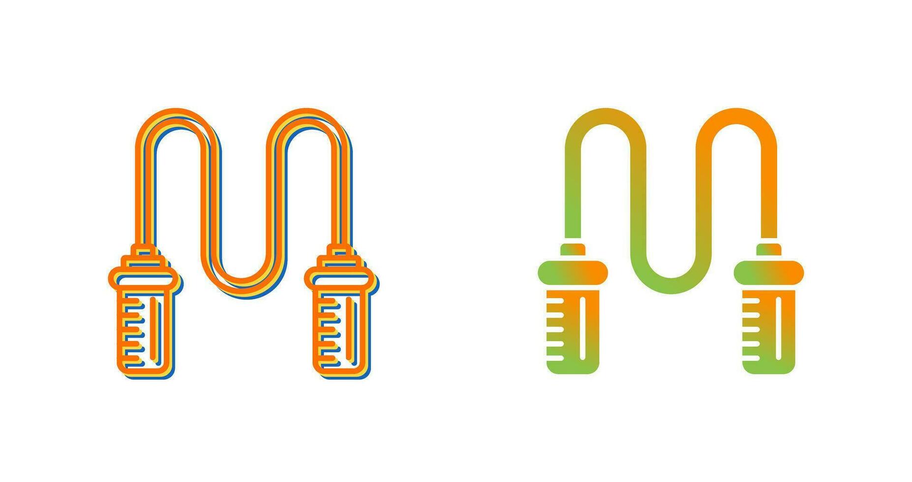 Jumping Rope Vector Icon