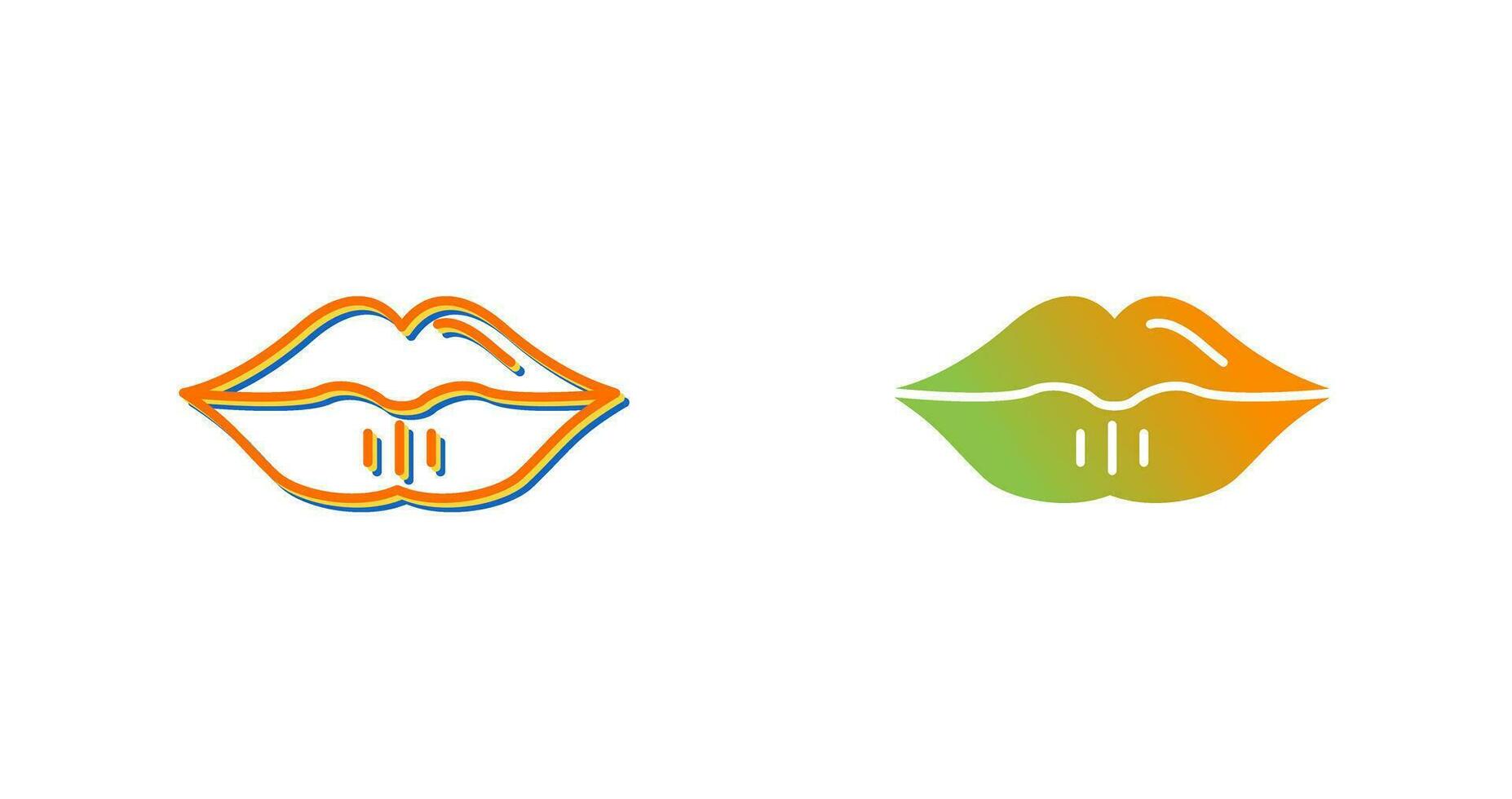 Lips Vector Icon