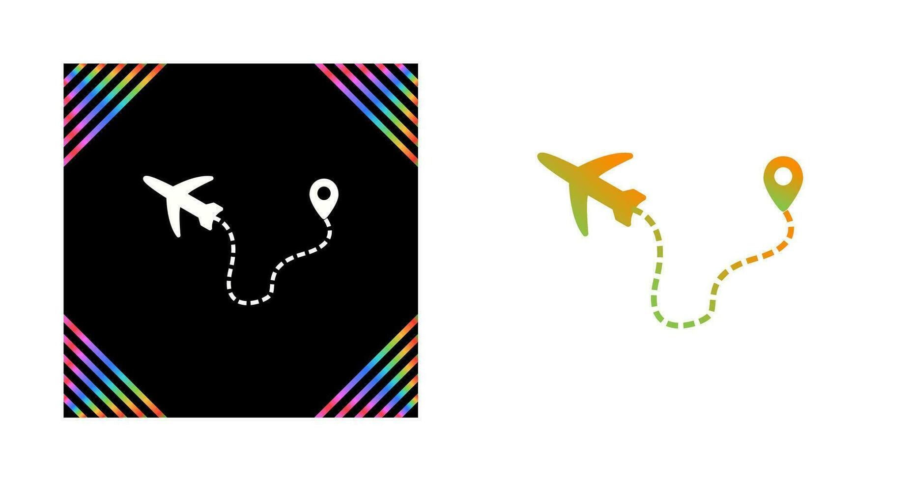 Plane Flying Vector Icon