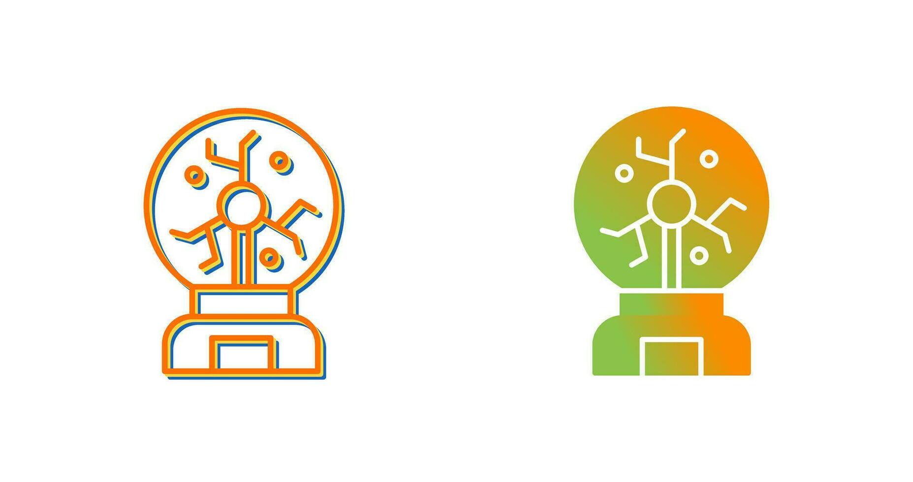 Plasma Ball Vector Icon