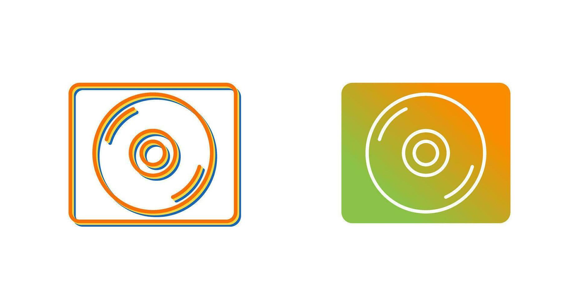 CD Vector Icon