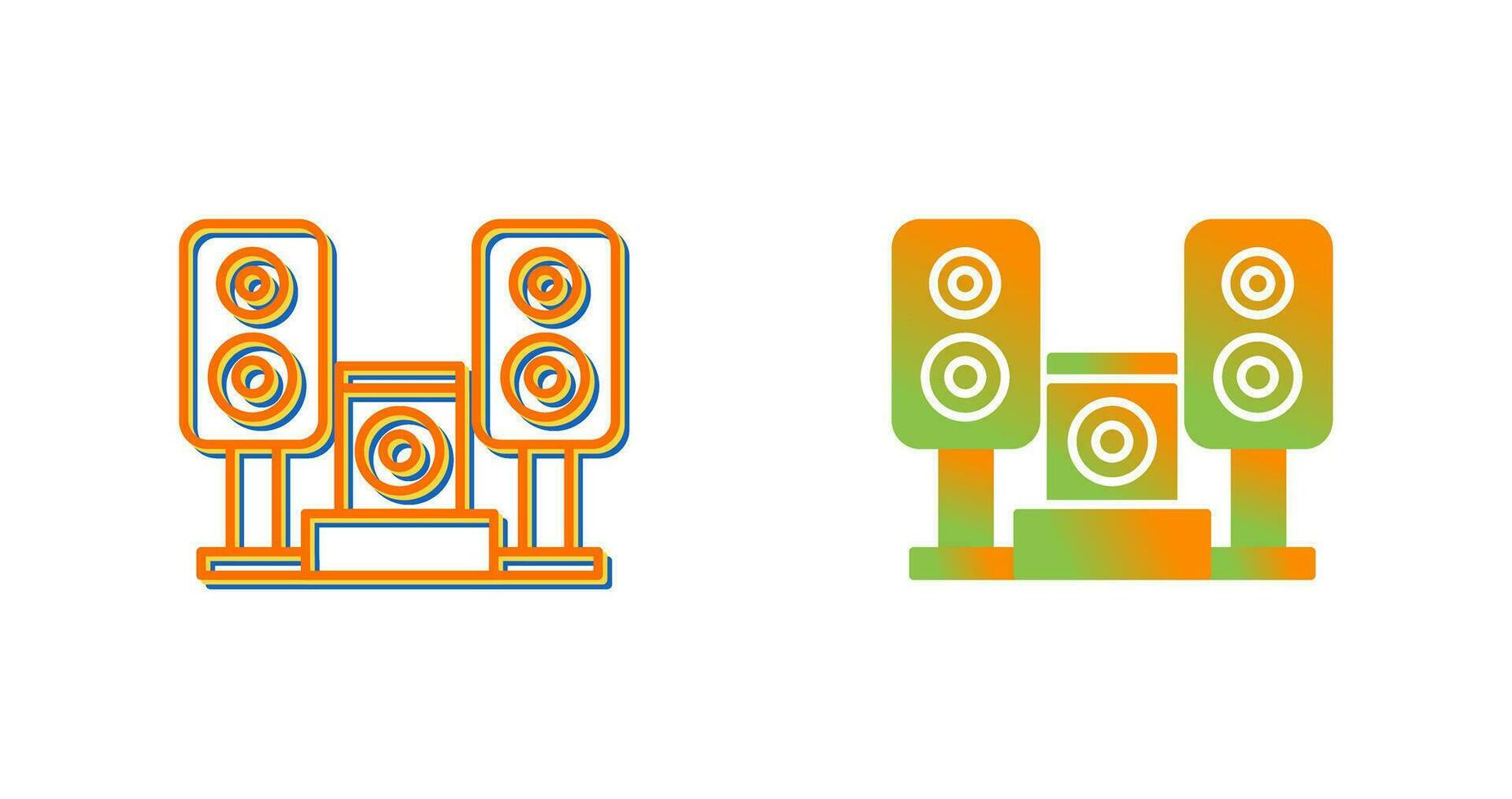 Music System Vector Icon